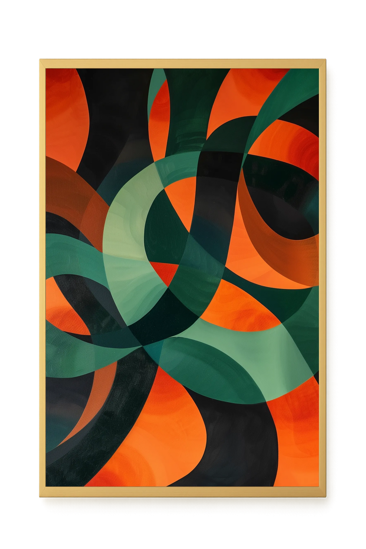 Moving Layers Canvas Print