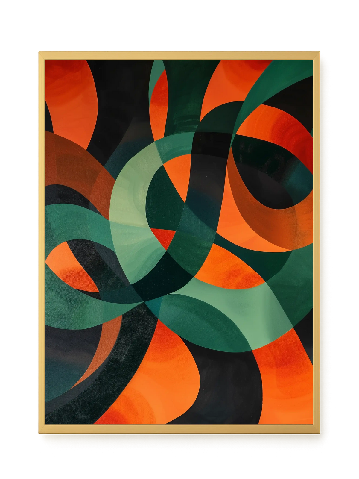 Moving Layers Canvas Print
