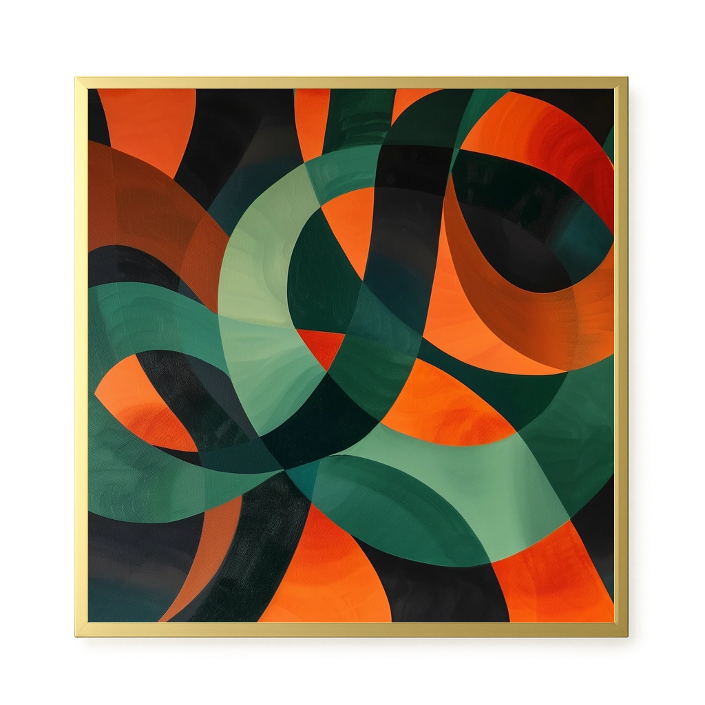 Moving Layers Canvas Print