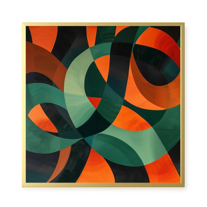 Moving Layers Canvas Print