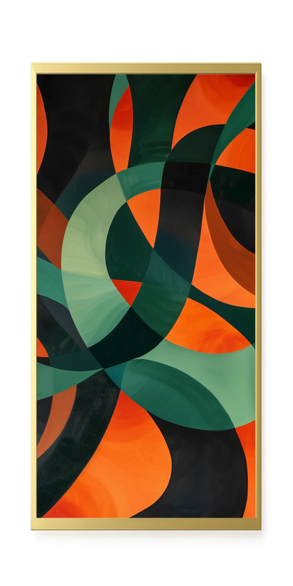 Moving Layers Canvas Print