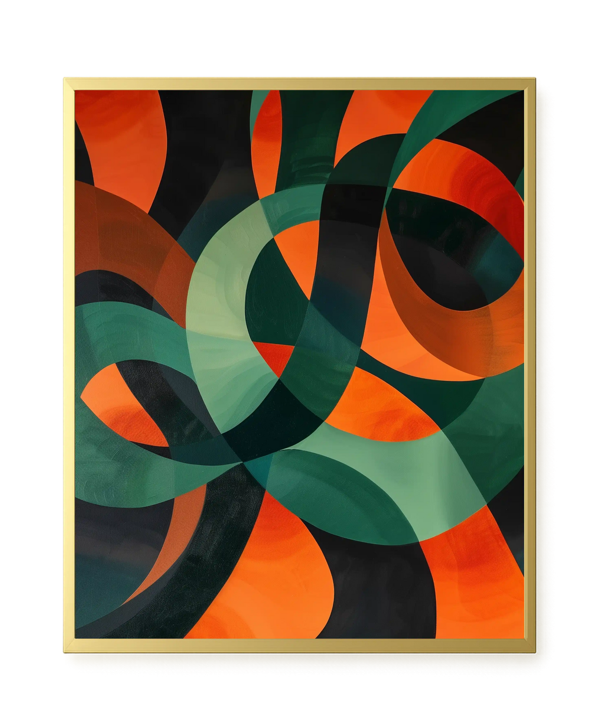 Moving Layers Canvas Print