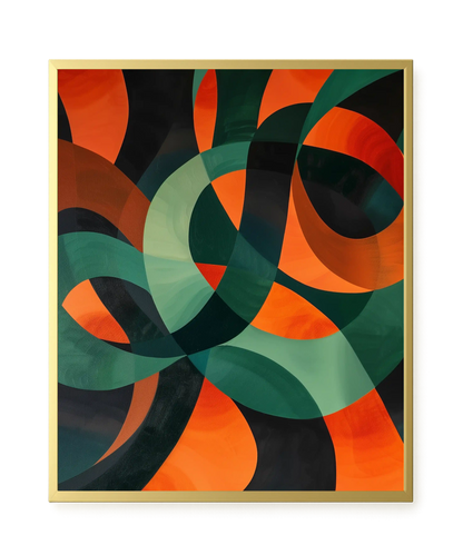 Moving Layers Canvas Print
