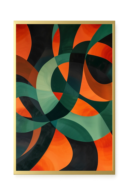 Moving Layers Canvas Print