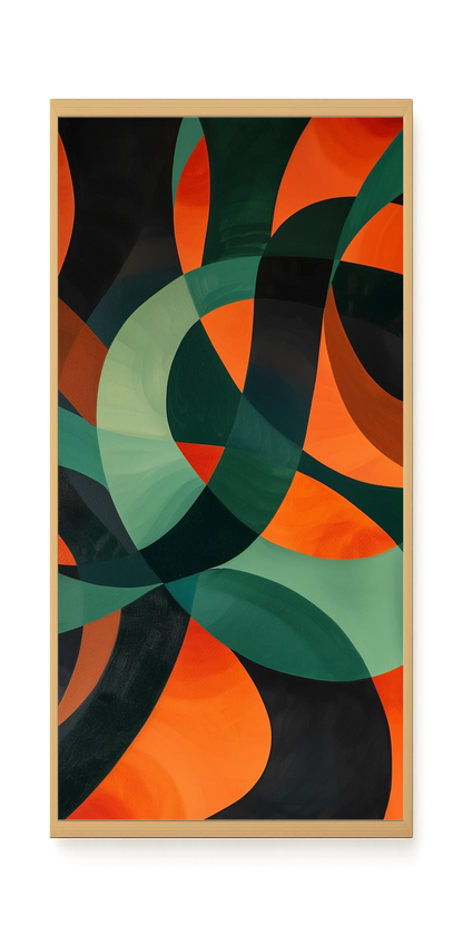 Moving Layers Canvas Print