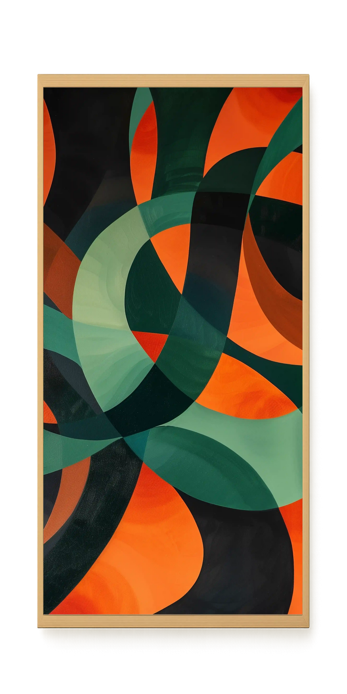 Moving Layers Canvas Print