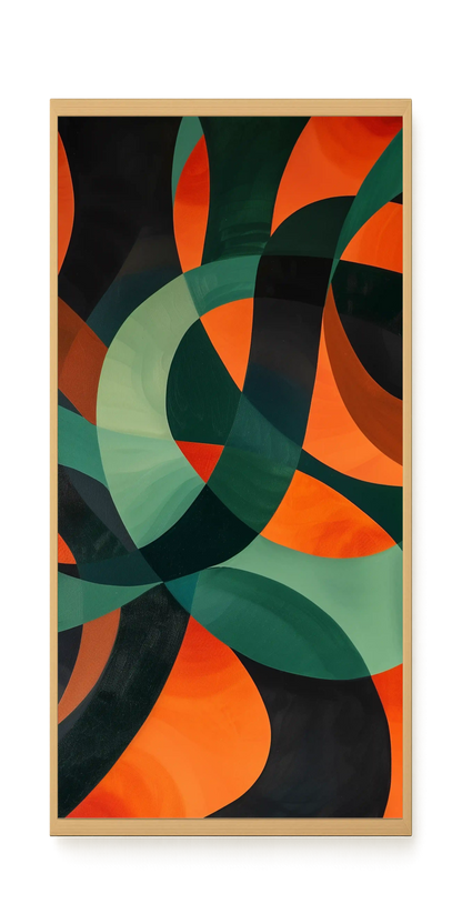 Moving Layers Canvas Print