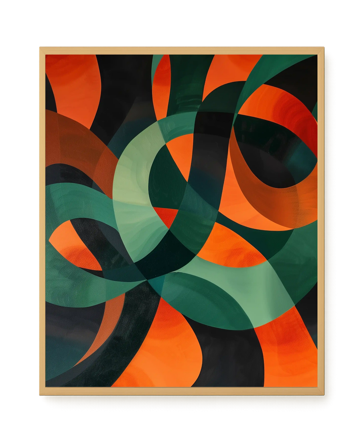 Moving Layers Canvas Print
