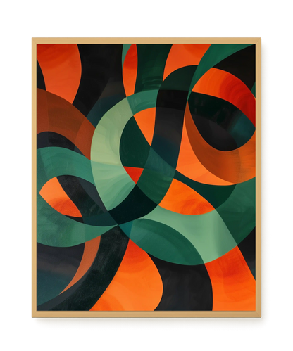 Moving Layers Canvas Print