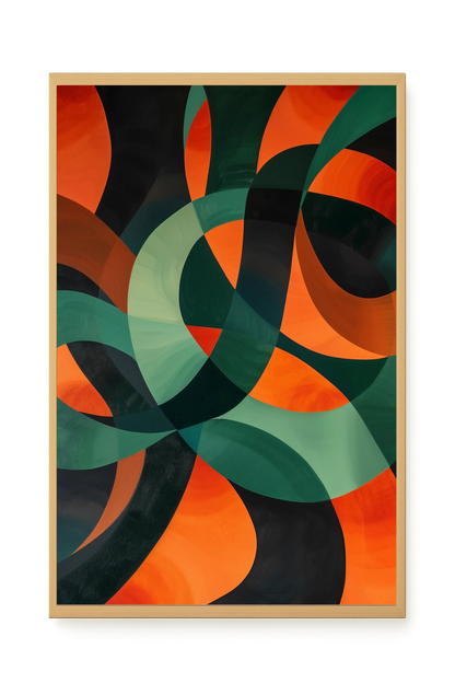 Moving Layers Canvas Print