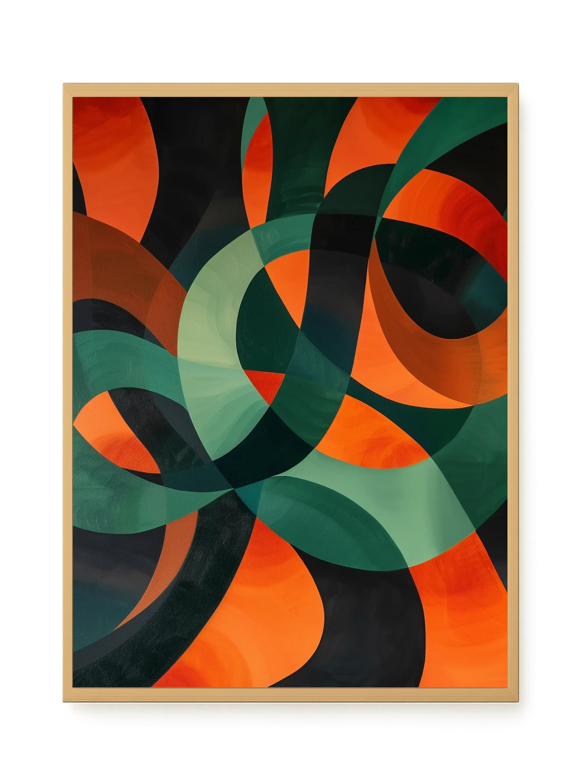 Moving Layers Canvas Print