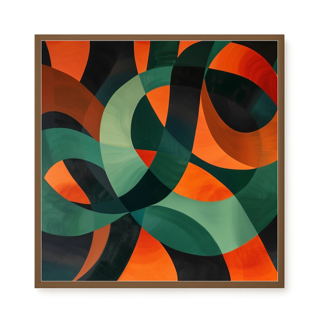 Moving Layers Canvas Print