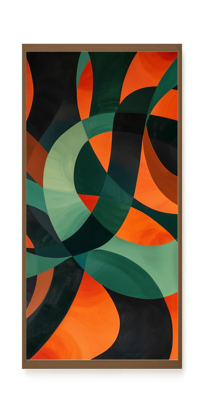 Moving Layers Canvas Print