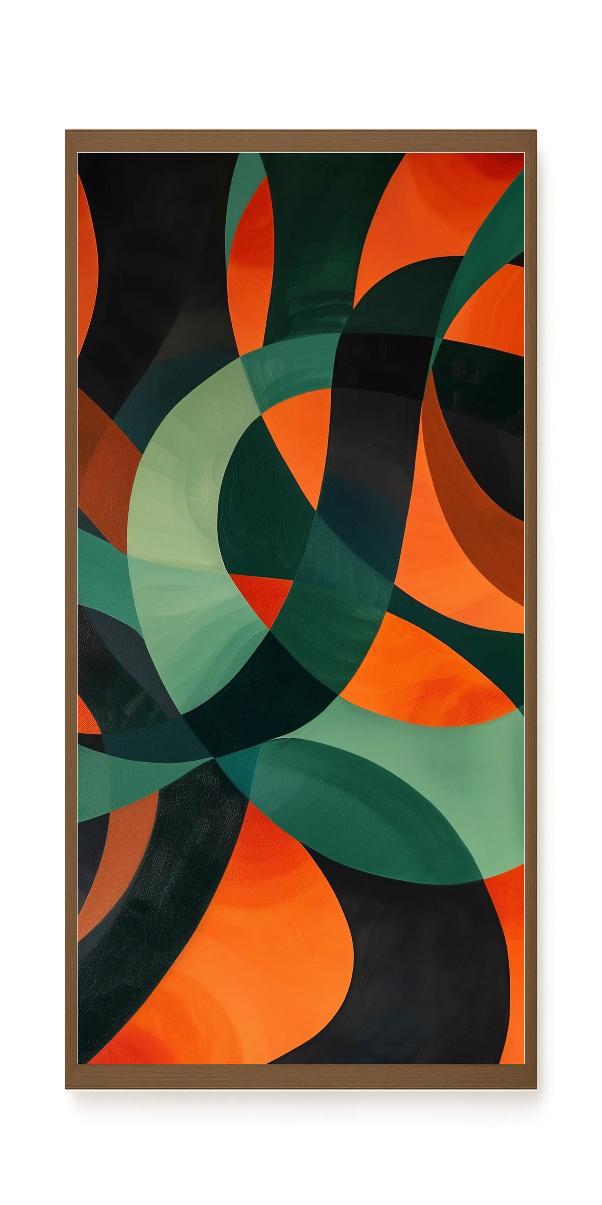 Moving Layers Canvas Print