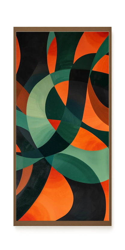 Moving Layers Canvas Print