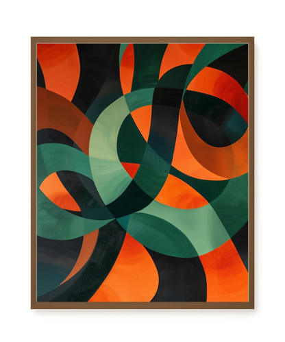 Moving Layers Canvas Print