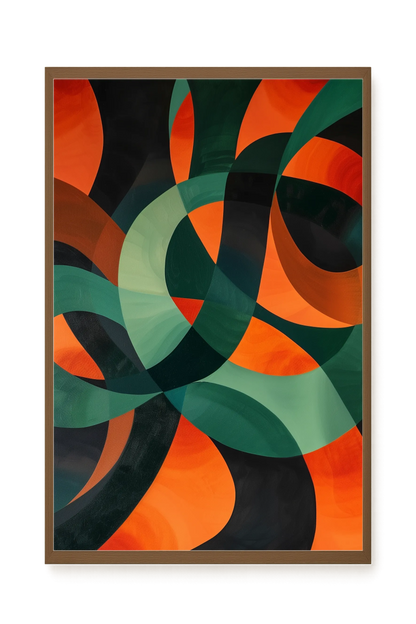 Moving Layers Canvas Print