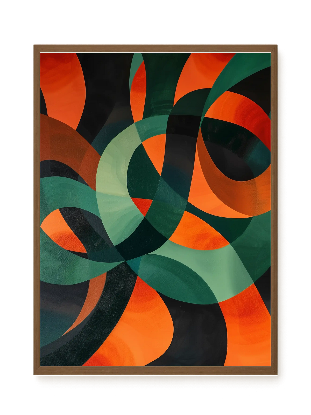 Moving Layers Canvas Print