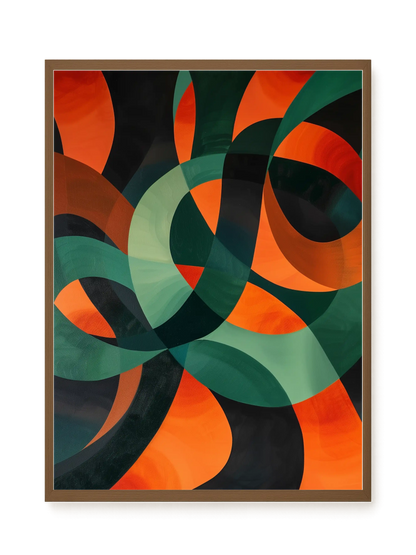 Moving Layers Canvas Print