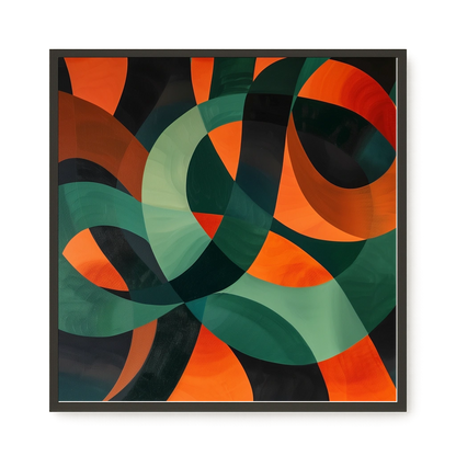 Moving Layers Canvas Print