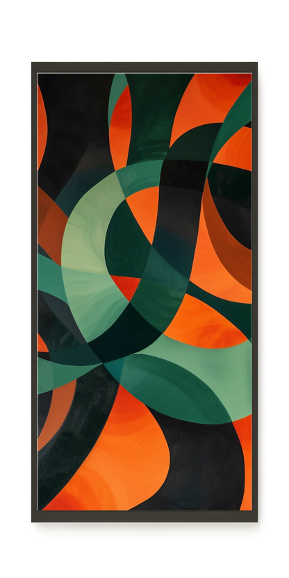 Moving Layers Canvas Print