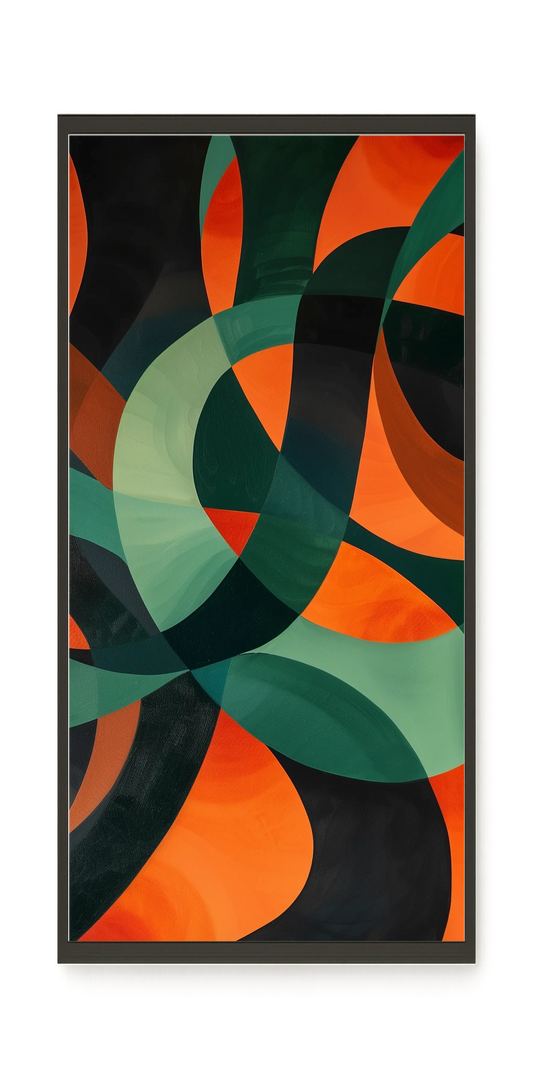 Moving Layers Canvas Print