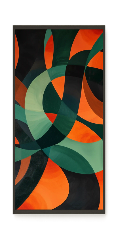 Moving Layers Canvas Print
