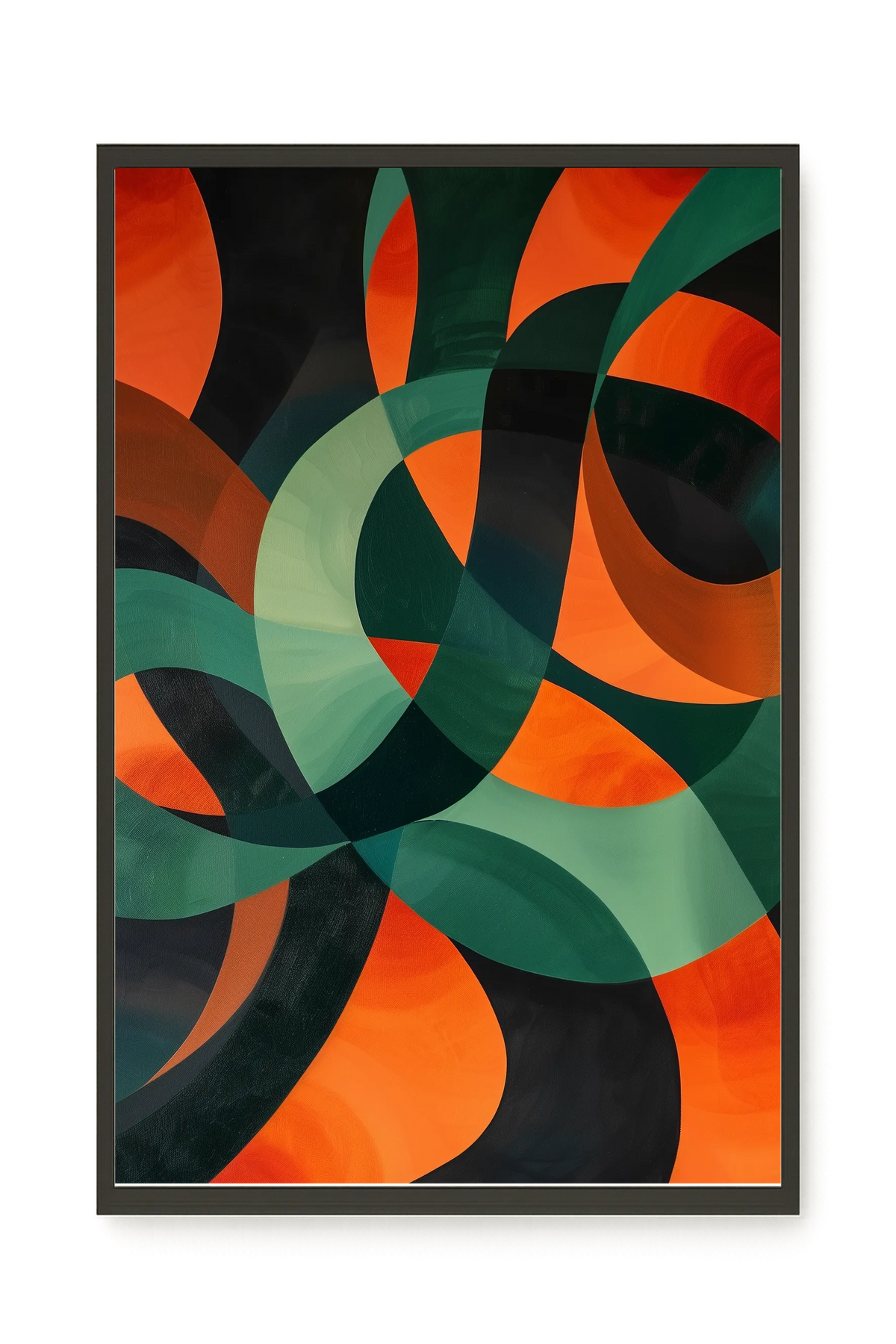 Moving Layers Canvas Print
