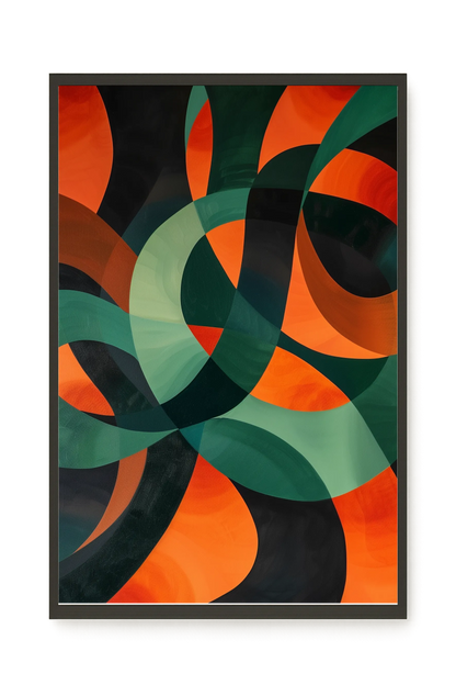 Moving Layers Canvas Print