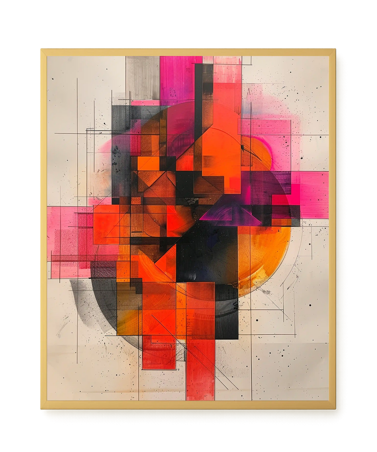 Visual Tension Canvas Print