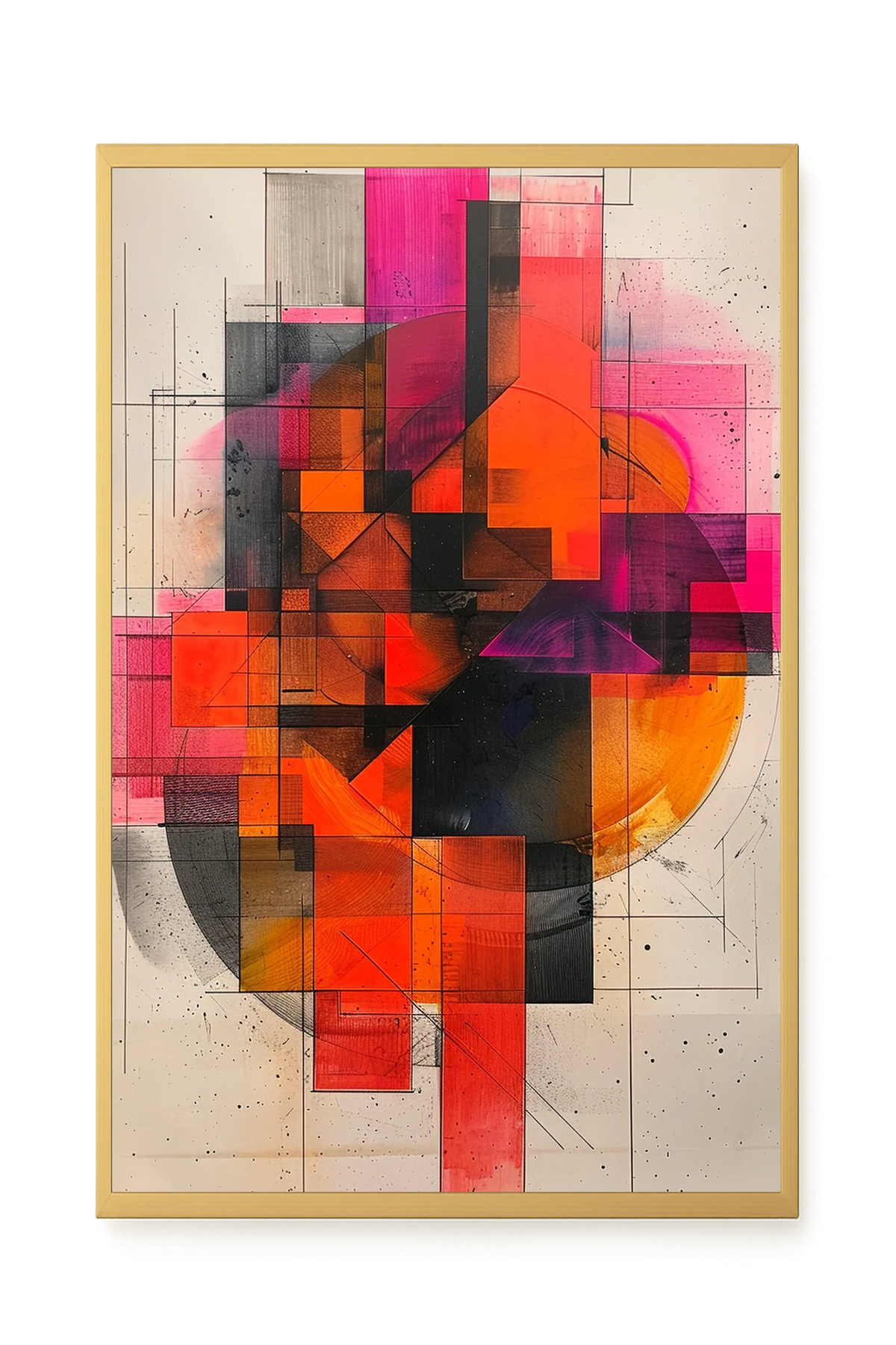 Visual Tension Canvas Print