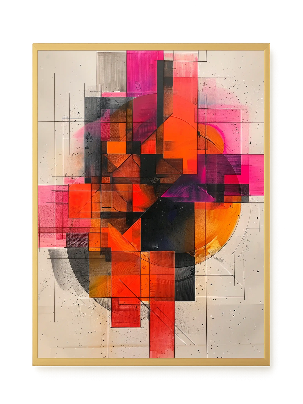 Visual Tension Canvas Print