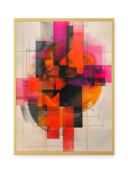Visual Tension Canvas Print