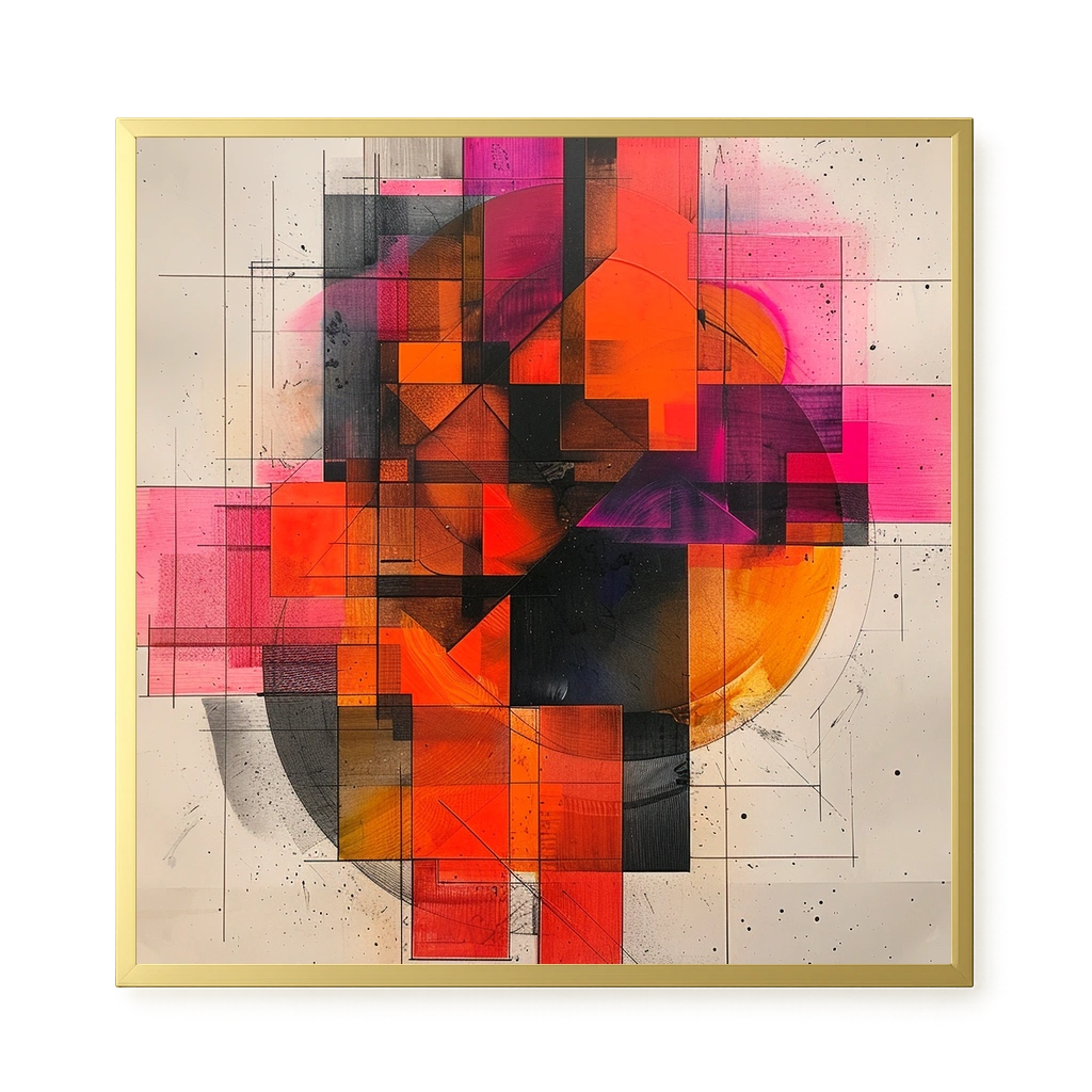 Visual Tension Canvas Print