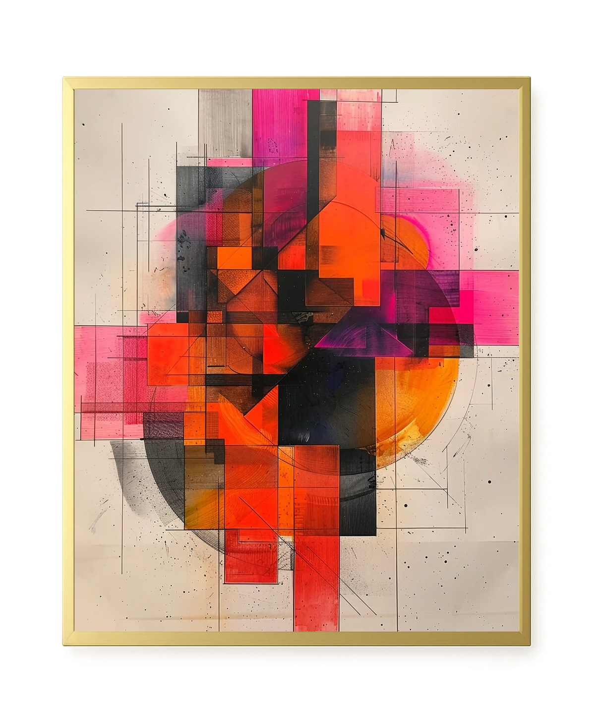 Visual Tension Canvas Print