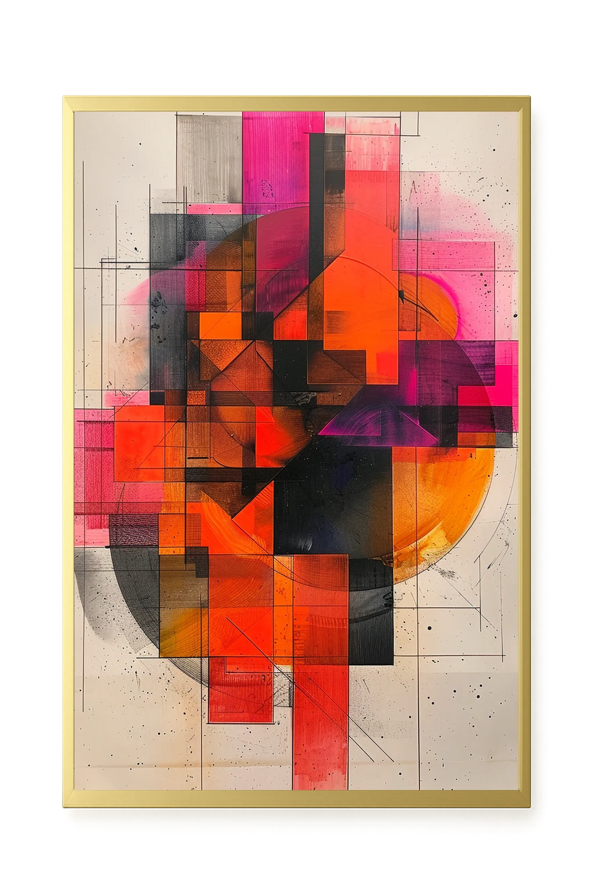 Visual Tension Canvas Print