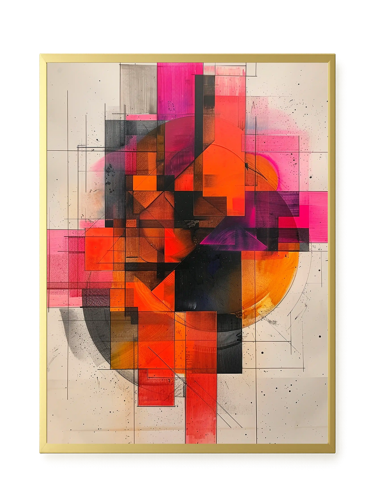 Visual Tension Canvas Print
