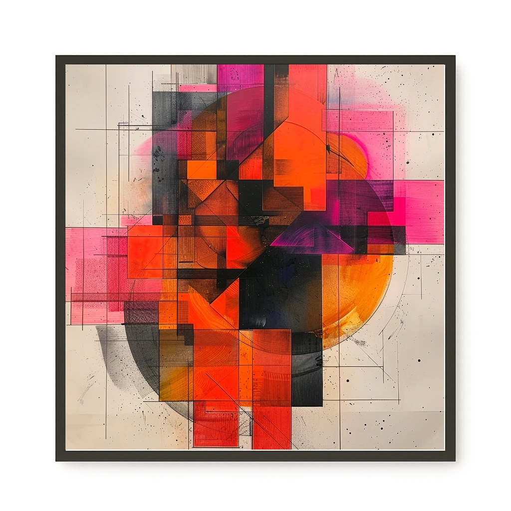 Visual Tension Canvas Print