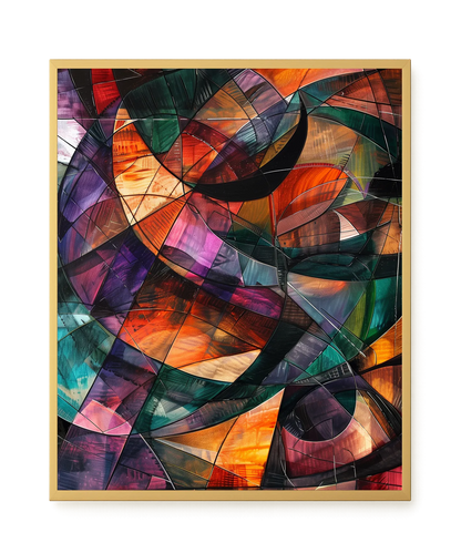 Chaotic Balance Canvas Wall Art