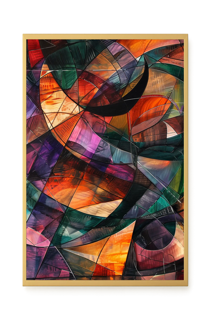 Chaotic Balance Canvas Wall Art