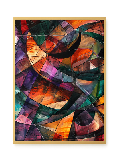 Chaotic Balance Canvas Wall Art