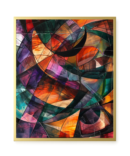 Chaotic Balance Canvas Wall Art