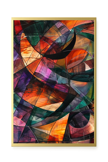 Chaotic Balance Canvas Wall Art