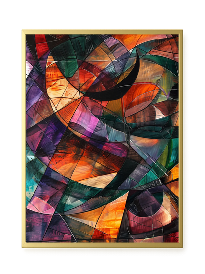 Chaotic Balance Canvas Wall Art