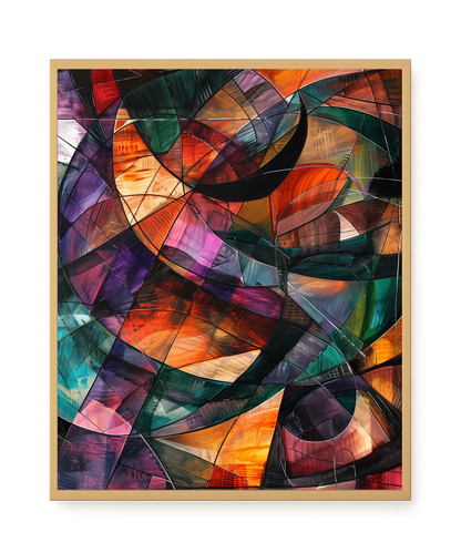 Chaotic Balance Canvas Wall Art