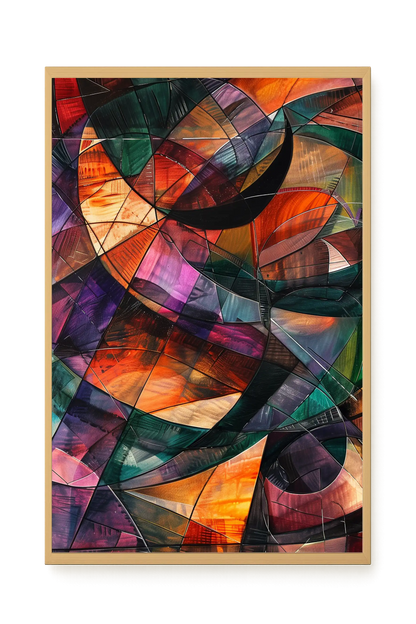Chaotic Balance Canvas Wall Art