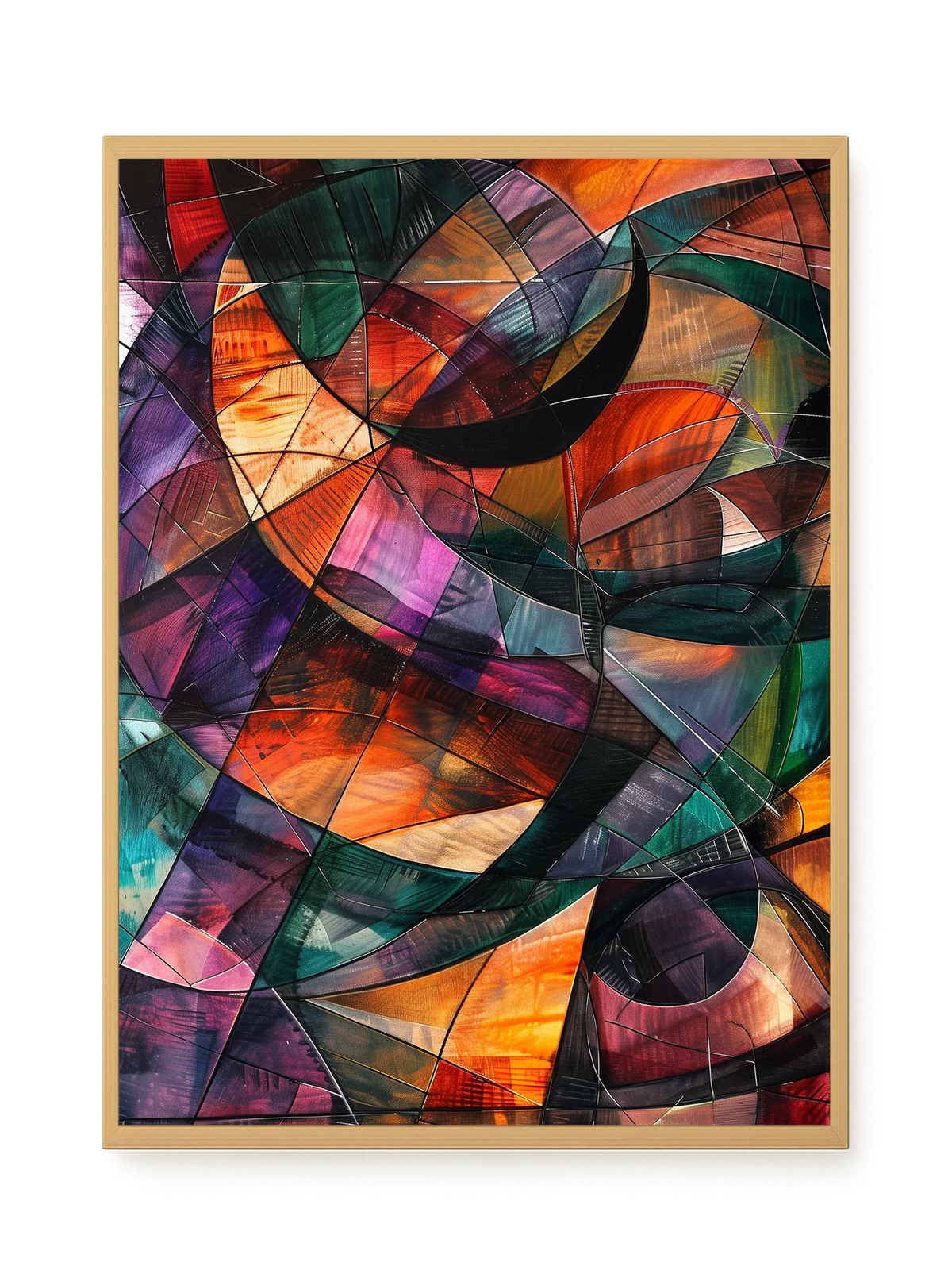 Chaotic Balance Canvas Wall Art