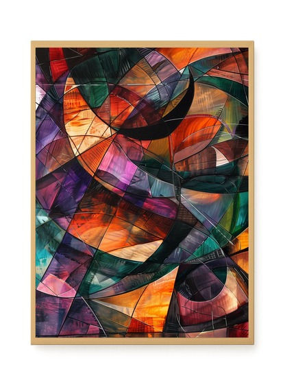 Chaotic Balance Canvas Wall Art