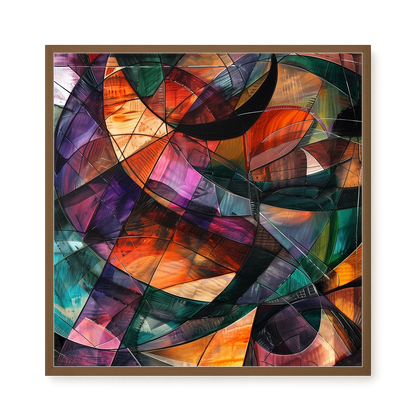 Chaotic Balance Canvas Wall Art