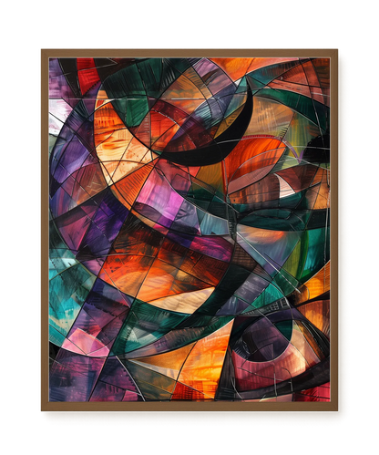 Chaotic Balance Canvas Wall Art